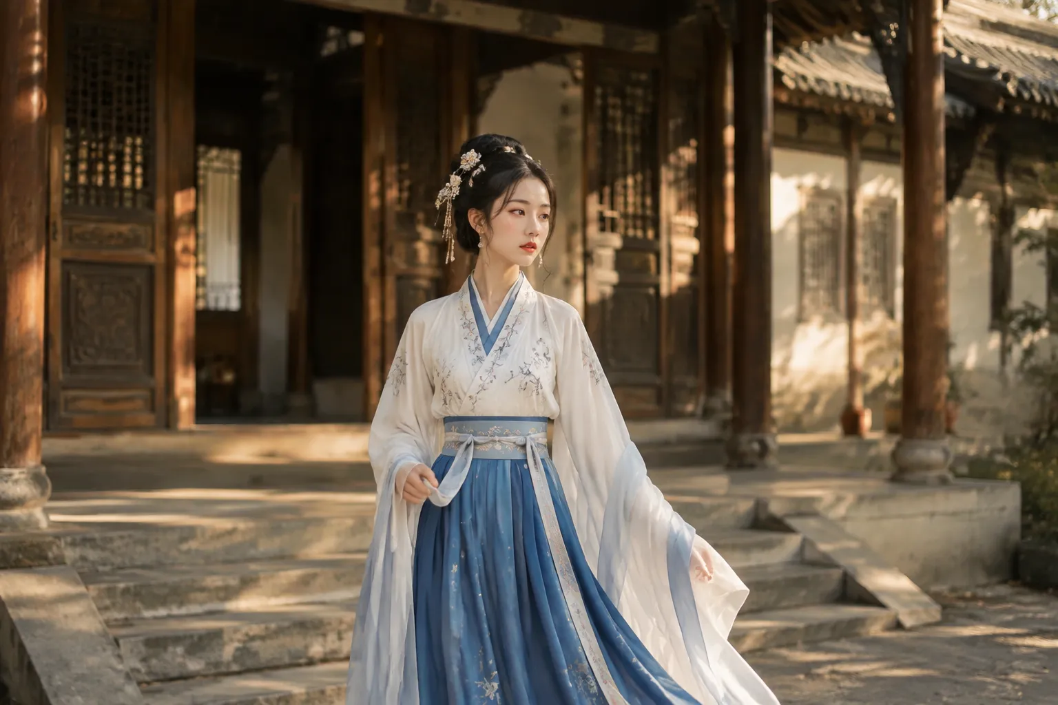 Hanfu traditional Chinese clothing